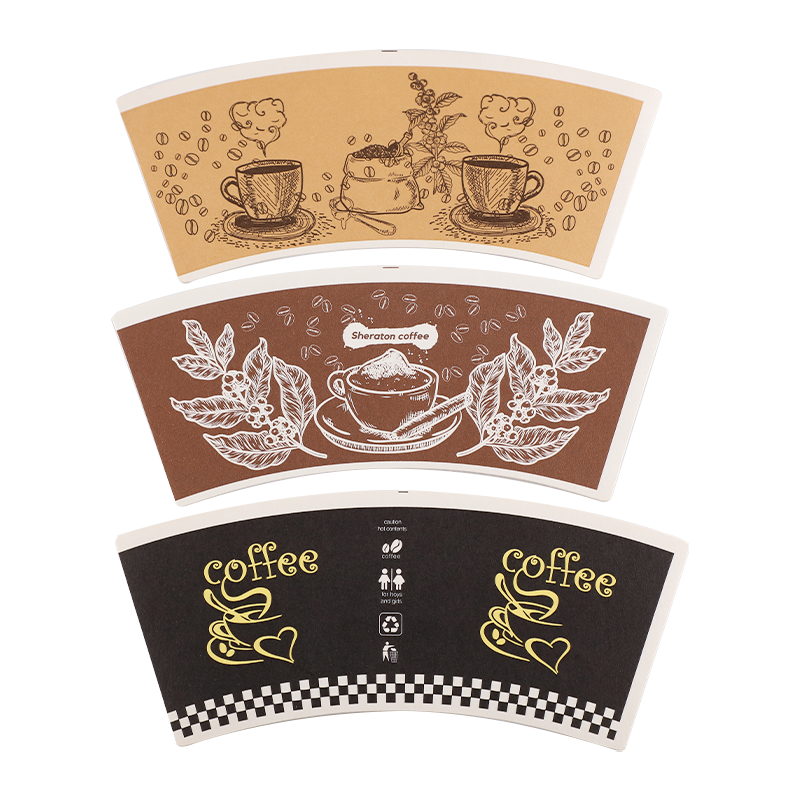 Corpoideachas Brataithe Hot Paper Cup Fan