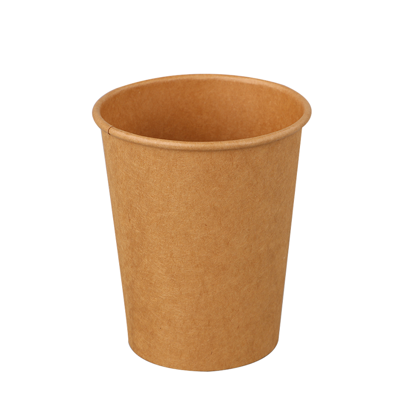 12oz Corn Páipéar Balla Aonair Brown Kraft