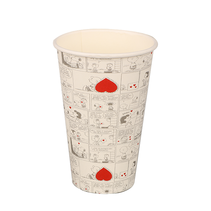 16oz Corn Páipéir Caife Te
