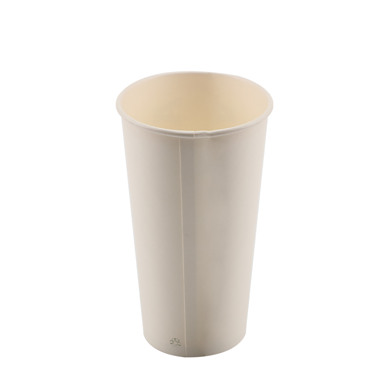 12oz cupáin páipéir Balla Aonair PLA Compostable
