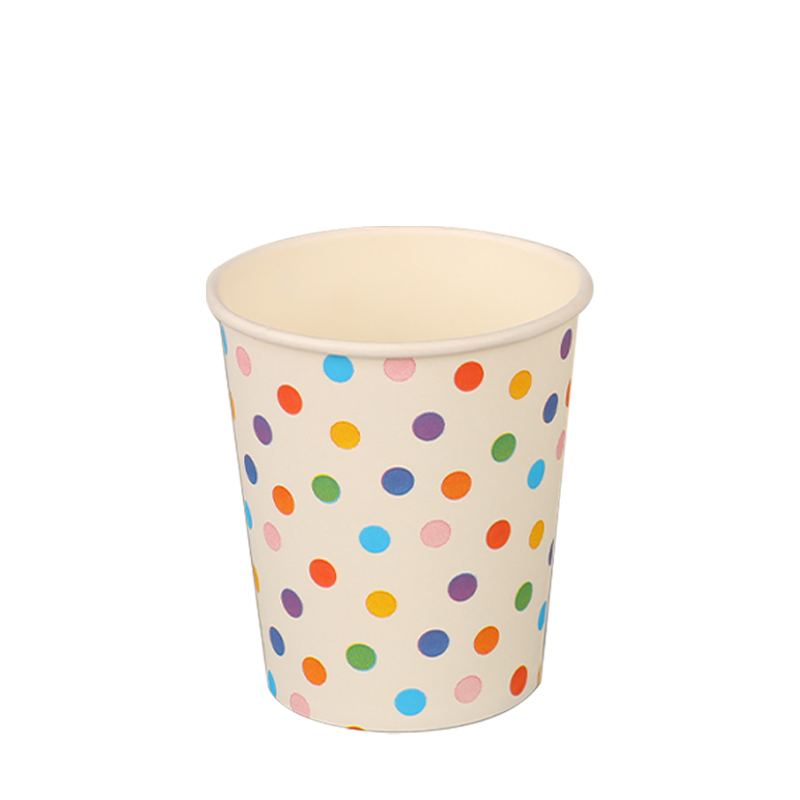 8oz cupáin páipéir te Balla Aonair Plaisteacha